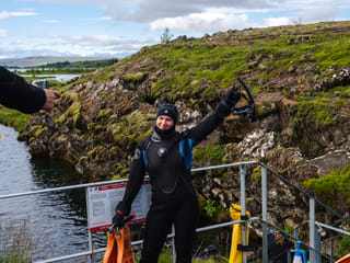 Black & Blue - Lava Tunnel + Silfra Snorkeling from Reykjavík, photo 15