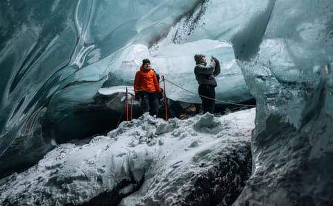 Golden Circle and Ice Cave Adventure from Reykjavík