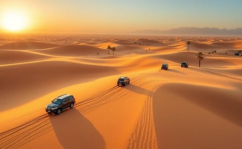 Morning Desert Safari with ATV Quad Bike and Camel Ride
