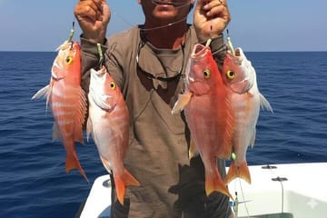 Private Boat , Fishing & Snorkeling Full Day & Lunch – Hurghada