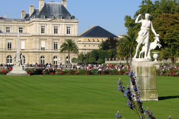 Leisurely Stroll Through the Luxembourg Garden in Paris