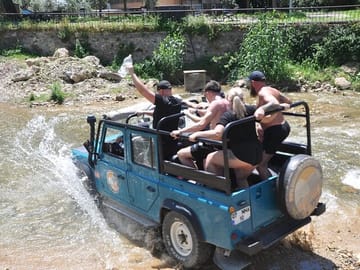 Jeep Safari and Boat Tour with Lunch in Side, Türkiye