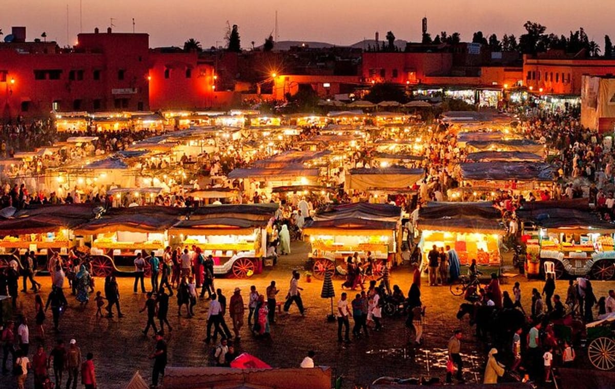 Marrakech Street Food by Night Jemaa el-Fnaa Flavors