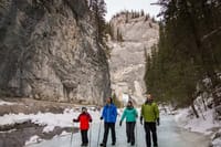 Grassi Lake and Grotto Canyon Icewalk from Calgary 1