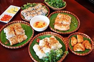 Hanoi vegan food tour join small group