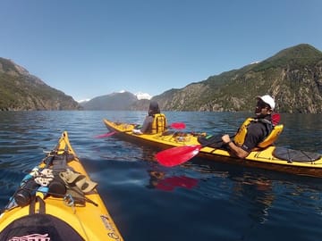 Full-Day Kayak Tour on Lake Nahuel Huapi from Bariloche