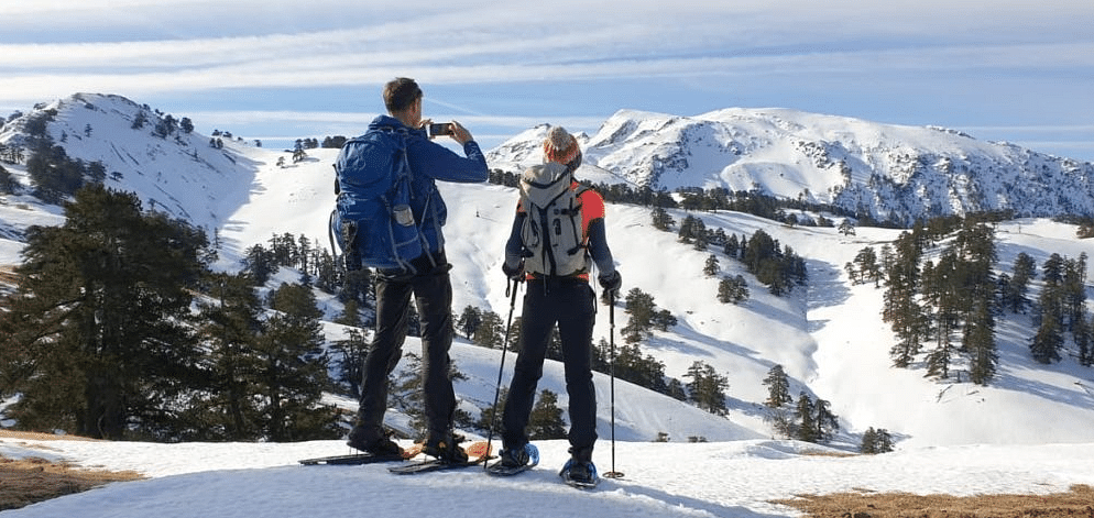 Snowshoe Adventure in Pindos: Explore Vasilitsa & Gomara Peaks