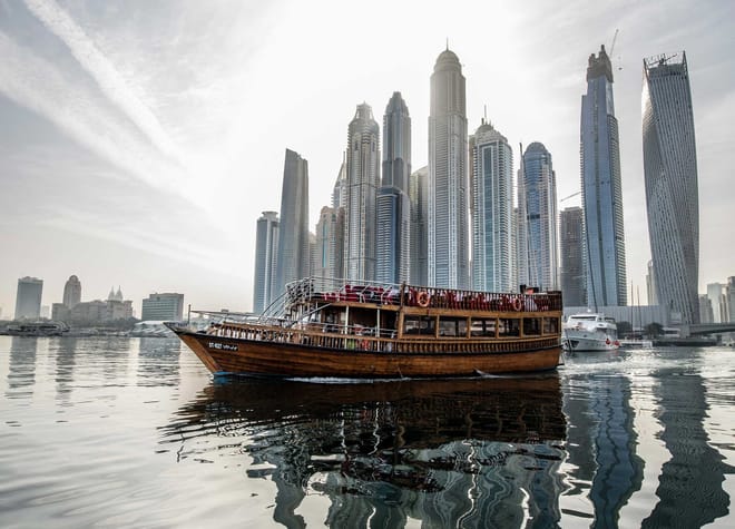 Dubai Marina Luxury Cruise with Dinner & Live Entertainment