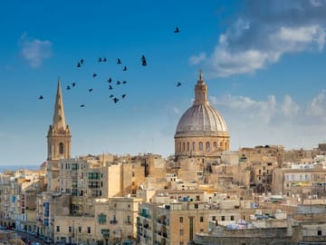 Afternoon Valletta Harbour Cruise and Free Time In Sliema (Including Guide and Transport)