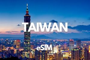 Taiwan Data eSIM : 1GB/Daily to 30GB-30Days