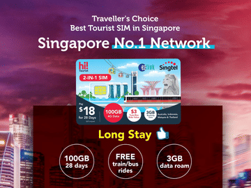 Prepaid SIM and eSIM Services at Changi Airport Terminal 3