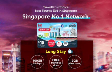 Prepaid SIM and eSIM Services at Changi Airport Terminal 3