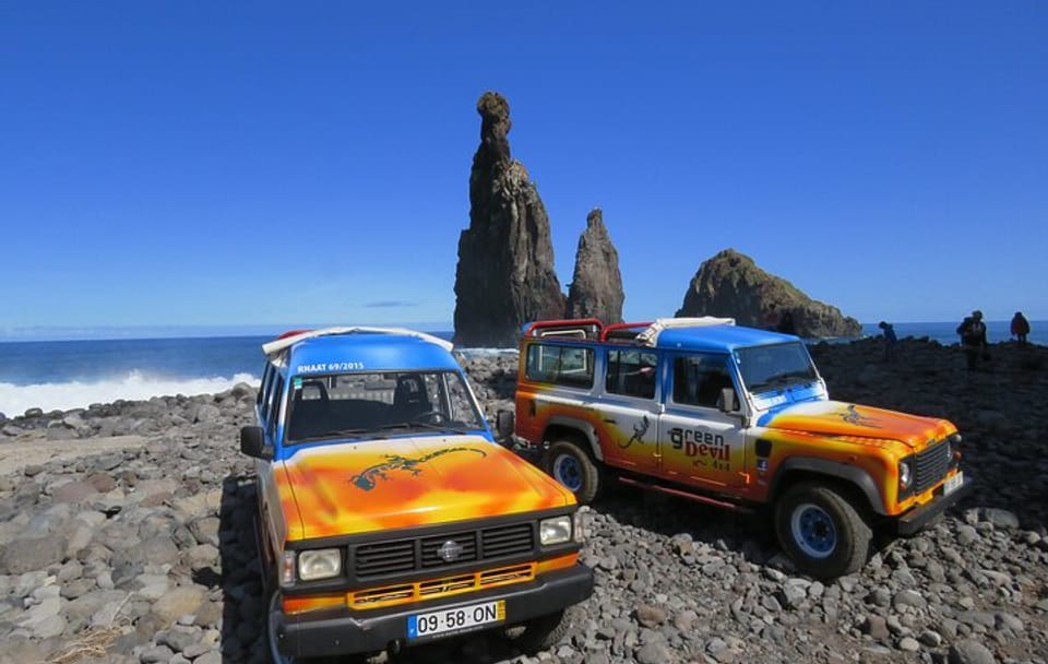 Adventure Tour to Porto Moniz Pools and Fanal in Madeira