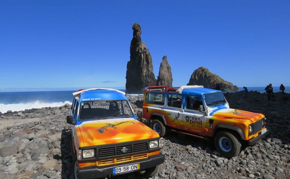 Adventure Tour to Porto Moniz Pools and Fanal in Madeira