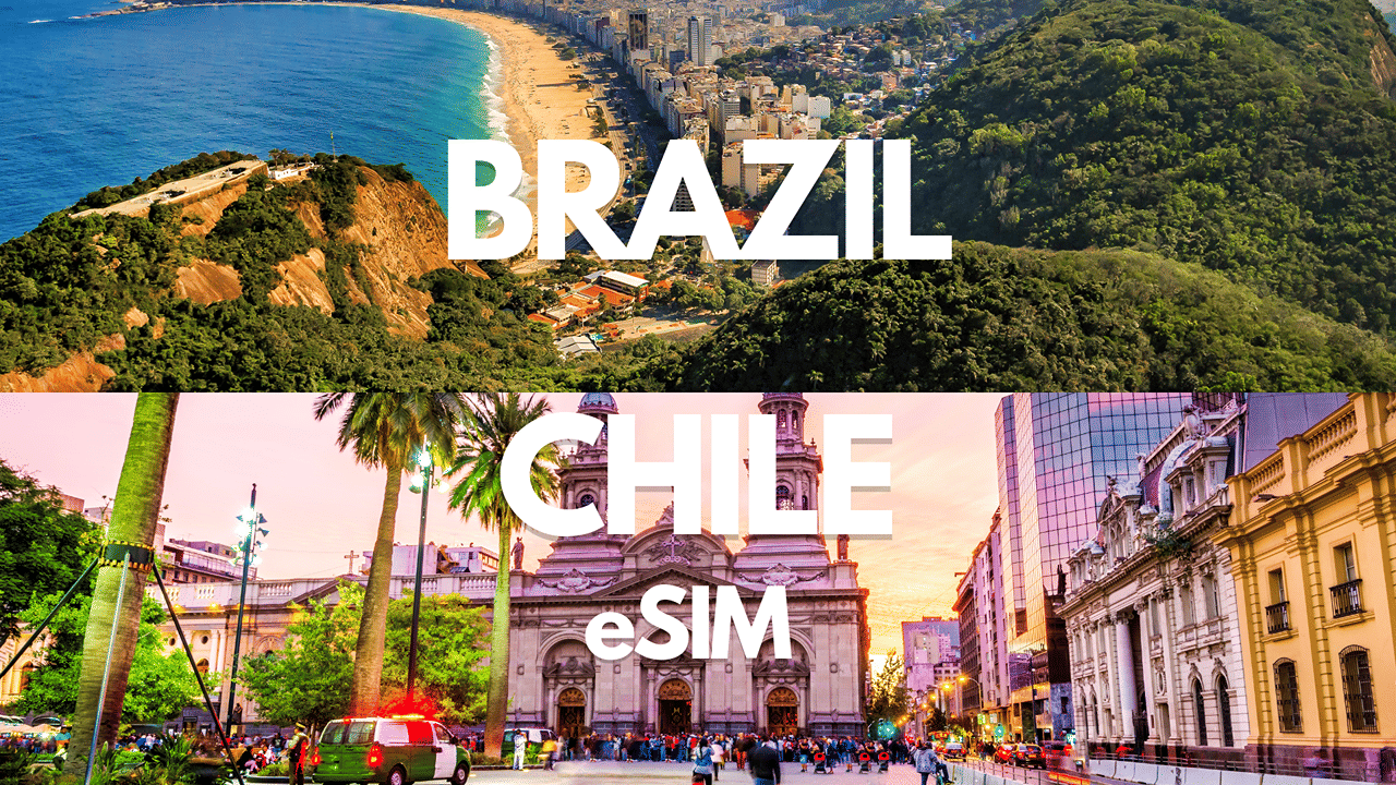 Brazil & Chile Data eSIM 500MB per Day to 10GB - 30Days 9