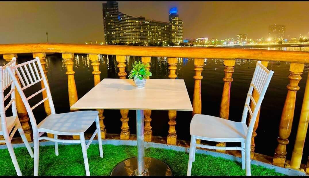 Dubai water canal cruise with dinner