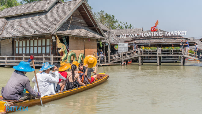 PATTAYA Join Tour Foating Market Pattaya 7