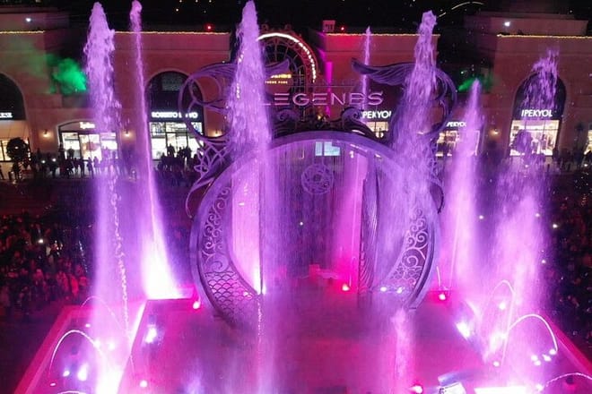 Land of Legends Night Show with Round Transfer from Side 7