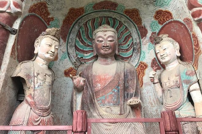 Private Day Trip to Maijishan Grottoes from Xi'an by Bullet Train 4