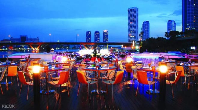 BANGKOK: Ticket Grand Pearl Luxury Dinner Cruise with Live Music & Show 9