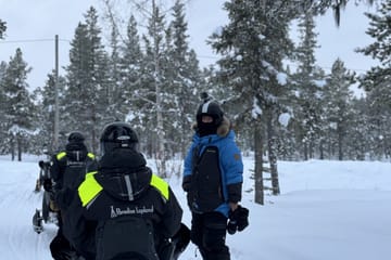Snowmobile Adventure Tour in Kiruna, Sweden