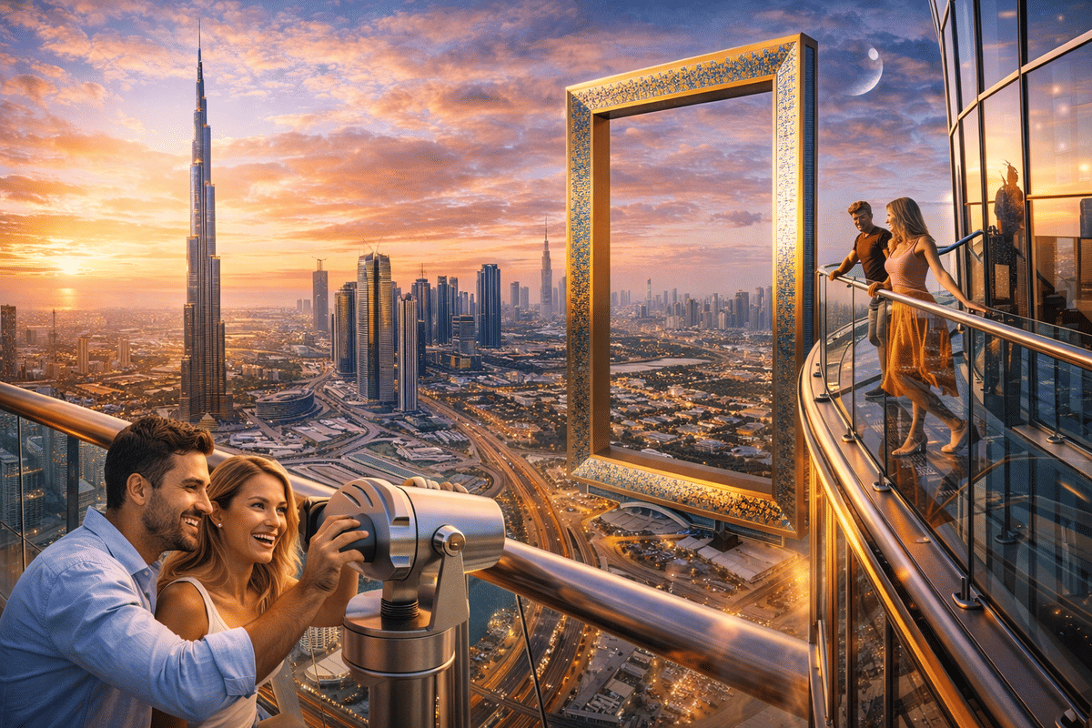 Dubai: Burj Khalifa, Dubai Frame & Sky Views Observatory Best Skyline Adventure
