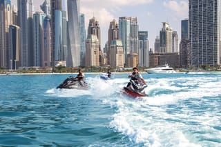 Dubai: Jet Ski Adventure on the Beach