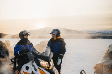 Private 2.5-Hour Snowmobile Safari in Kemijärvi, Finland