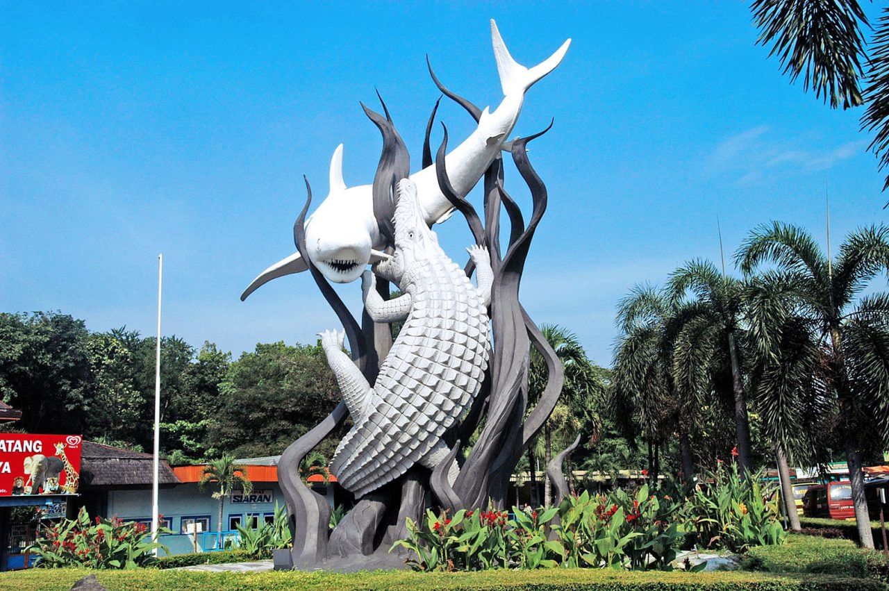 Iconic statue of Surabaya City