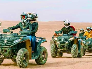 Agafay Desert ,Mountain Trip : Camel ride ,quad biking and Dinner