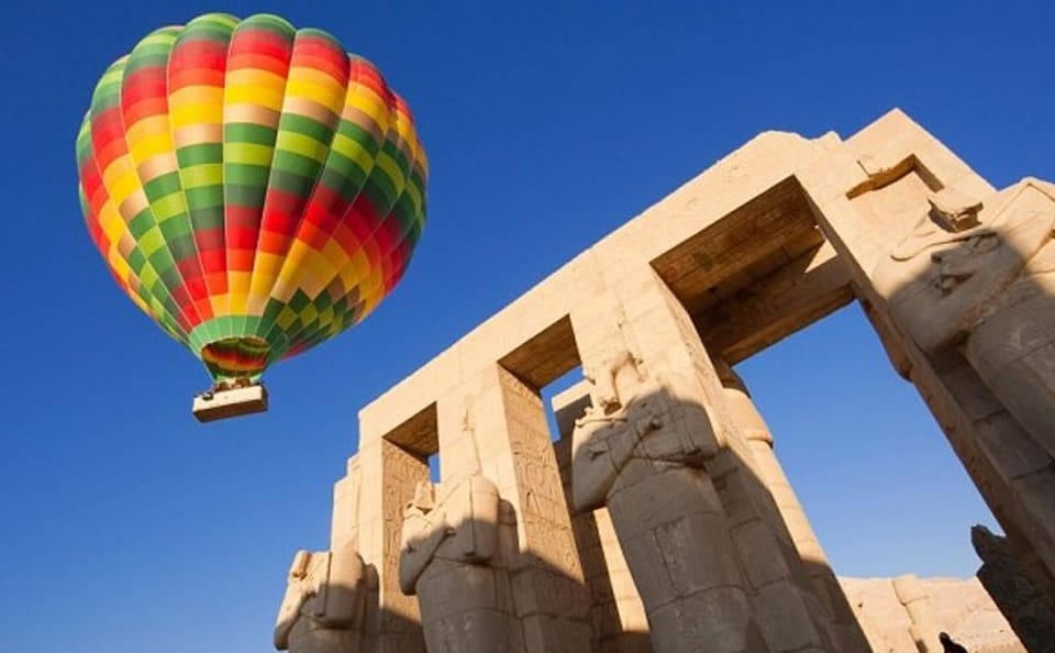 Hot Air Balloon Ride and Full Day Luxor Tour from Hurghada