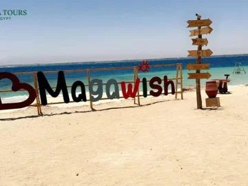 Excursão à Ilha Magawish saindo de Hurghada (snorkeling e mergulho opcional)