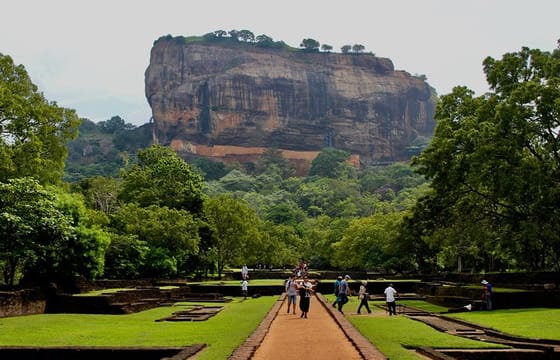 Sigiriya Rock Fortress and Dambulla Temple Day Tour From Kandy