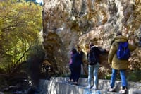 Hiking in the Canyon of the Monachil Cubs in Granada 7