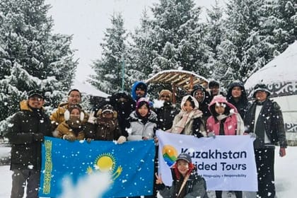 Kolsai & Kaindy Lakes with Canyons 2-day group tour