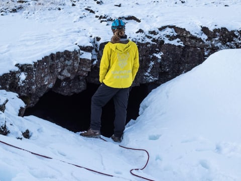PRIVATE: Caving in Leidarendi - Lava Tunnel - Small Group , photo 3