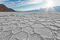 Death Valley Badwater Salt Flat.