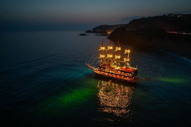 Alanya Sunset Cruise Tour with Dinner, Soft Drinks & Transfer 10