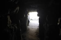 Inside the West Kennet Long Barrow