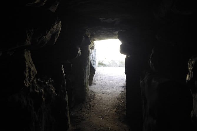 Inside the West Kennet Long Barrow