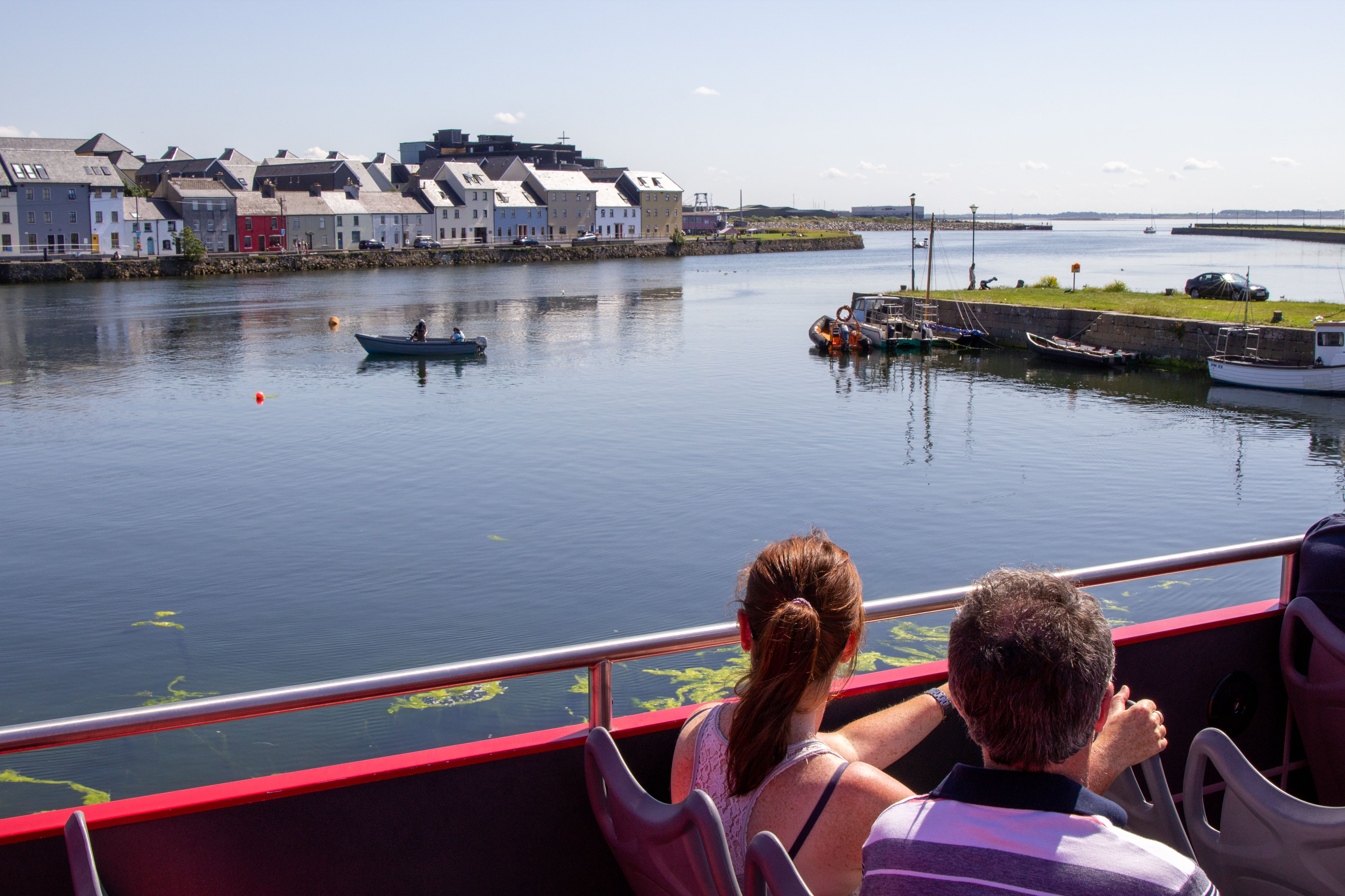 Hop-on-Hop-off sightseeing tour of Galway City. Galway. 24 hour ticket. Guided