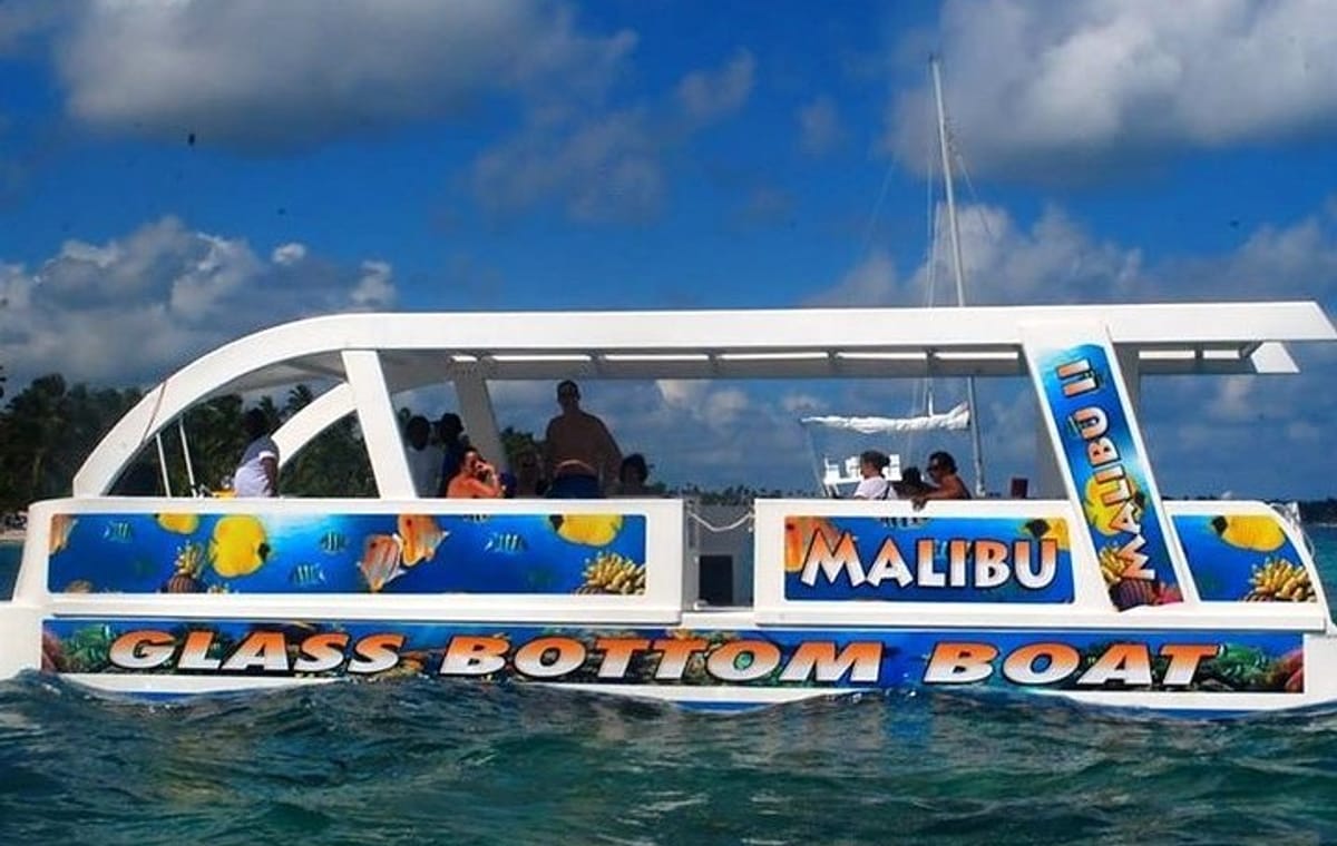 Glass Bottom Boat in Punta Cana
