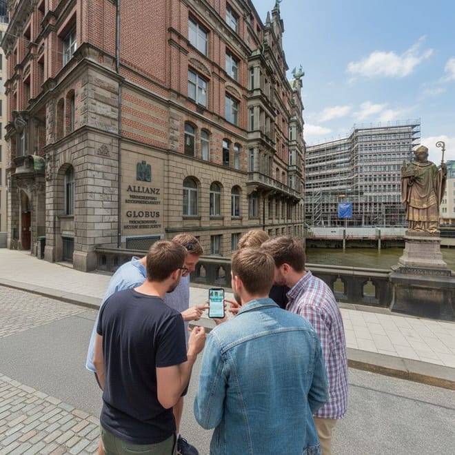 Secrets of Hamburg Self-Guided Exploration Game Tour 7