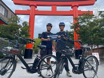Kyoto Early Morning E Biking Tour Fushimi Inari Kiyomizu Temple