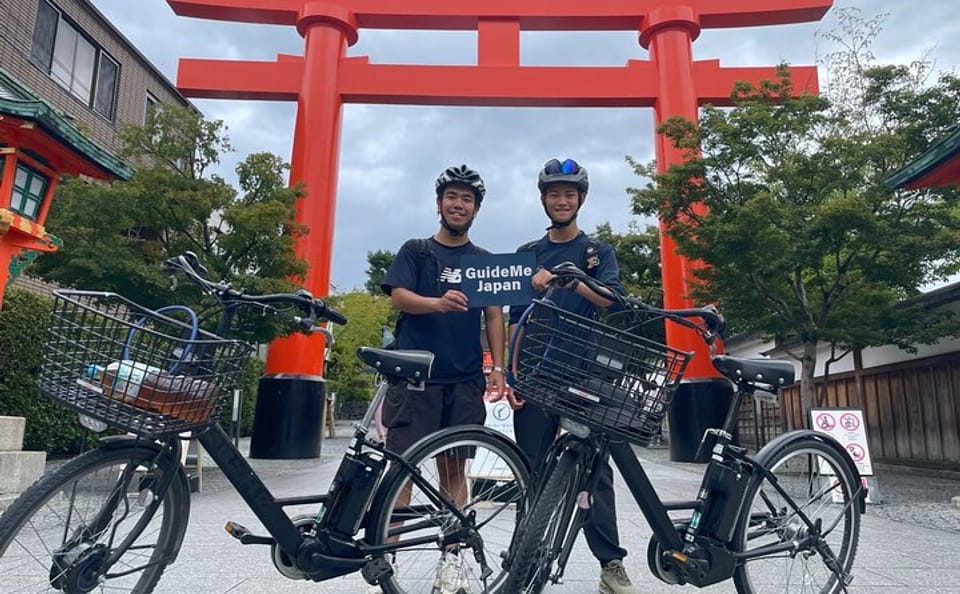 Kyoto Early Morning E Biking Tour Fushimi Inari Kiyomizu Temple