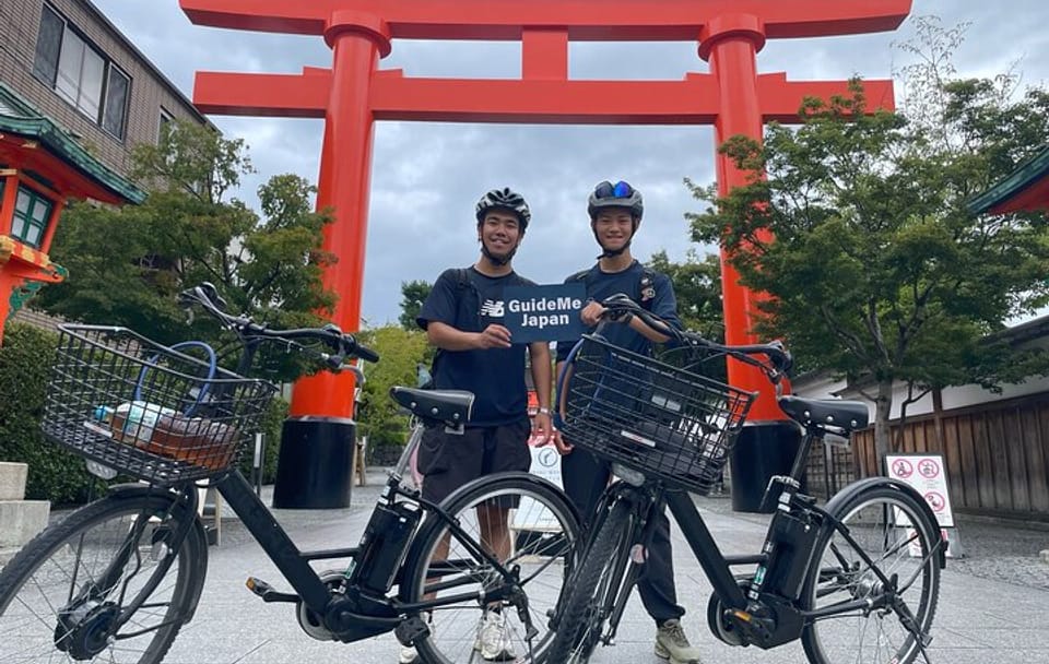 Kyoto Early Morning E Biking Tour Fushimi Inari Kiyomizu Temple