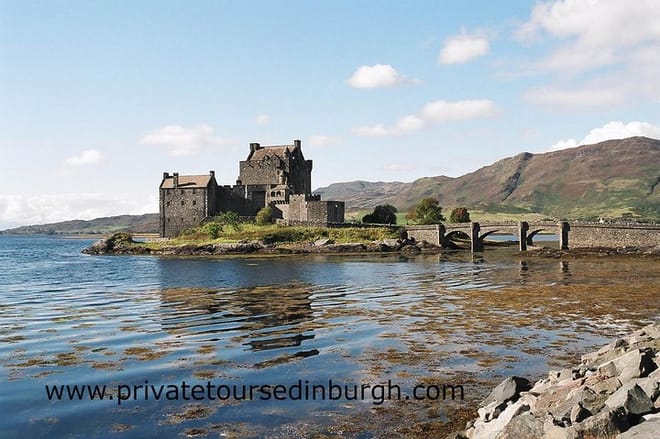 Eilean Donan Castle in the Highlands of Scotland