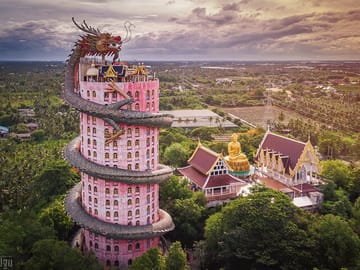 View of Dragon Temple