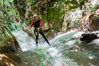 Canyoning Neda Waterfalls 6