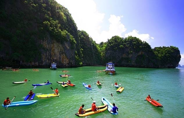 PHUKET Join Tour: James Bond 4 in 1 Canoeing in Phang Nga Bay By Luxury Boat 9